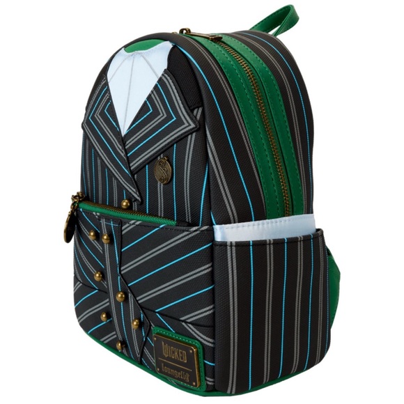 BRAND NEW Wicked Elphaba Shiz University Uniform Cosplay Mini Backpack - Picture 2 of 3